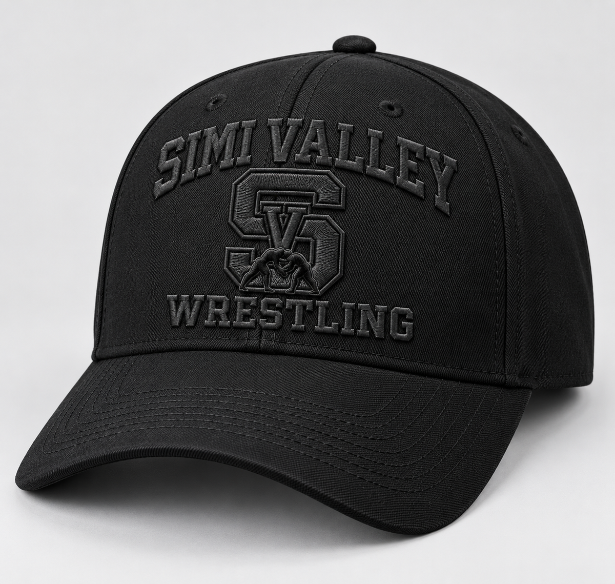 SV Wrestling Hat (Black/Black)