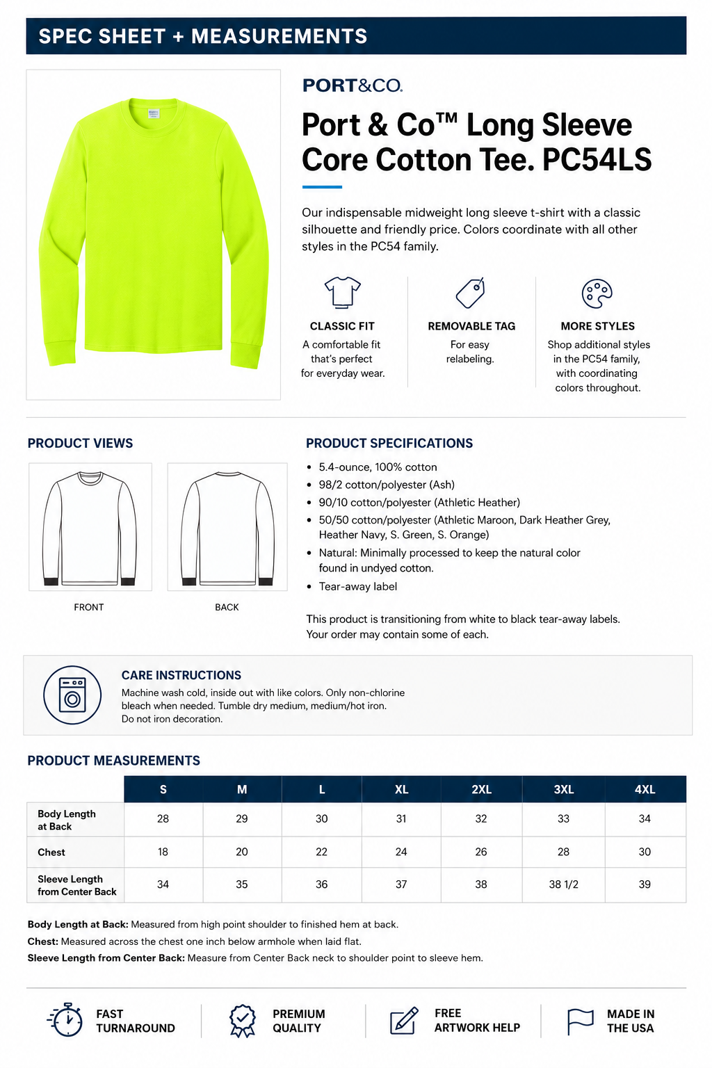 LONG SLEEVE + SCREEN PRINTING ONLINE SPECIAL