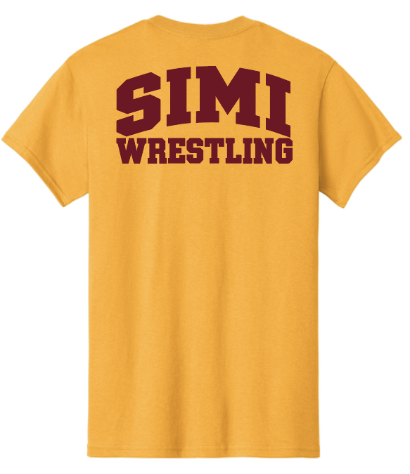 SVHS SIMI Wrestling Unisex T-Shirt (Gold)