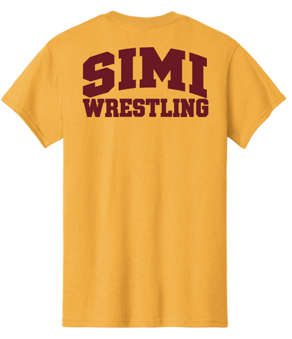 SVHS SIMI Wrestling Unisex T-Shirt (Gold)