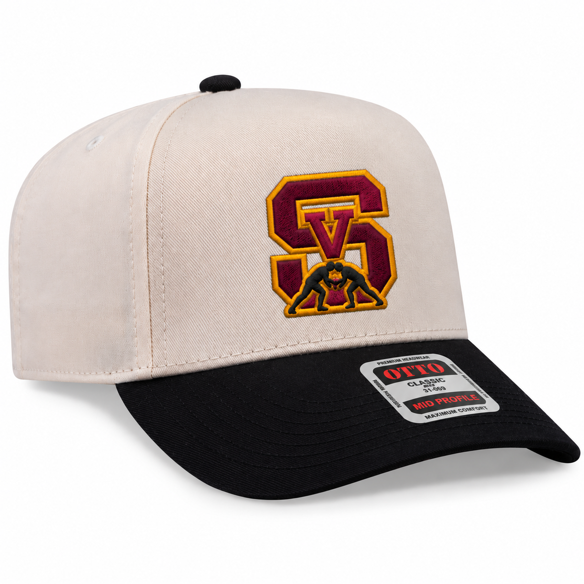 SV Wrestling Hat (Natural/Black)
